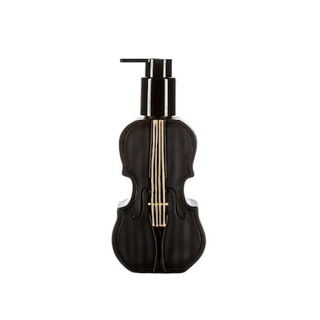 Borders Unlimited Borders Unlimted 70010 Music Black Violin Lotion & Soap Dispenser 70010